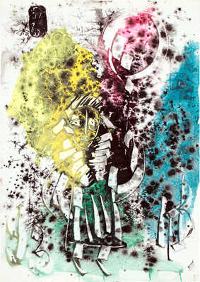 Казарин Виктор Семенович. Клоун с воздушным шариком